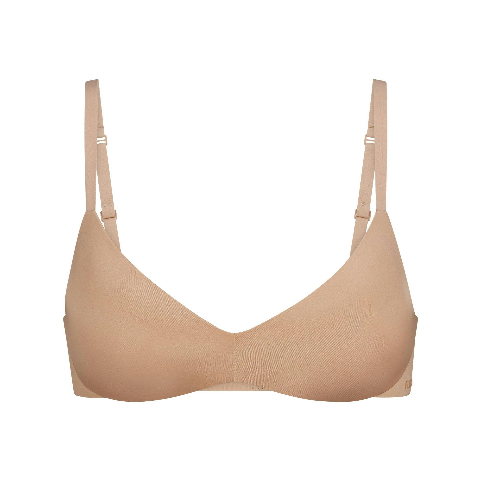 WIRELESS FORM T-SHIRT DEMI BRA | CLAY Product Image