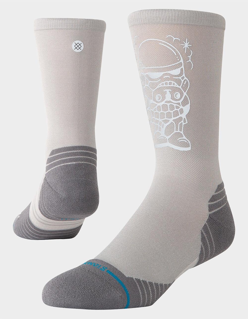 STANCE x Star Wars DJ Trooper Light Mens Performance Crew Socks - GRAY COMBO Product Image