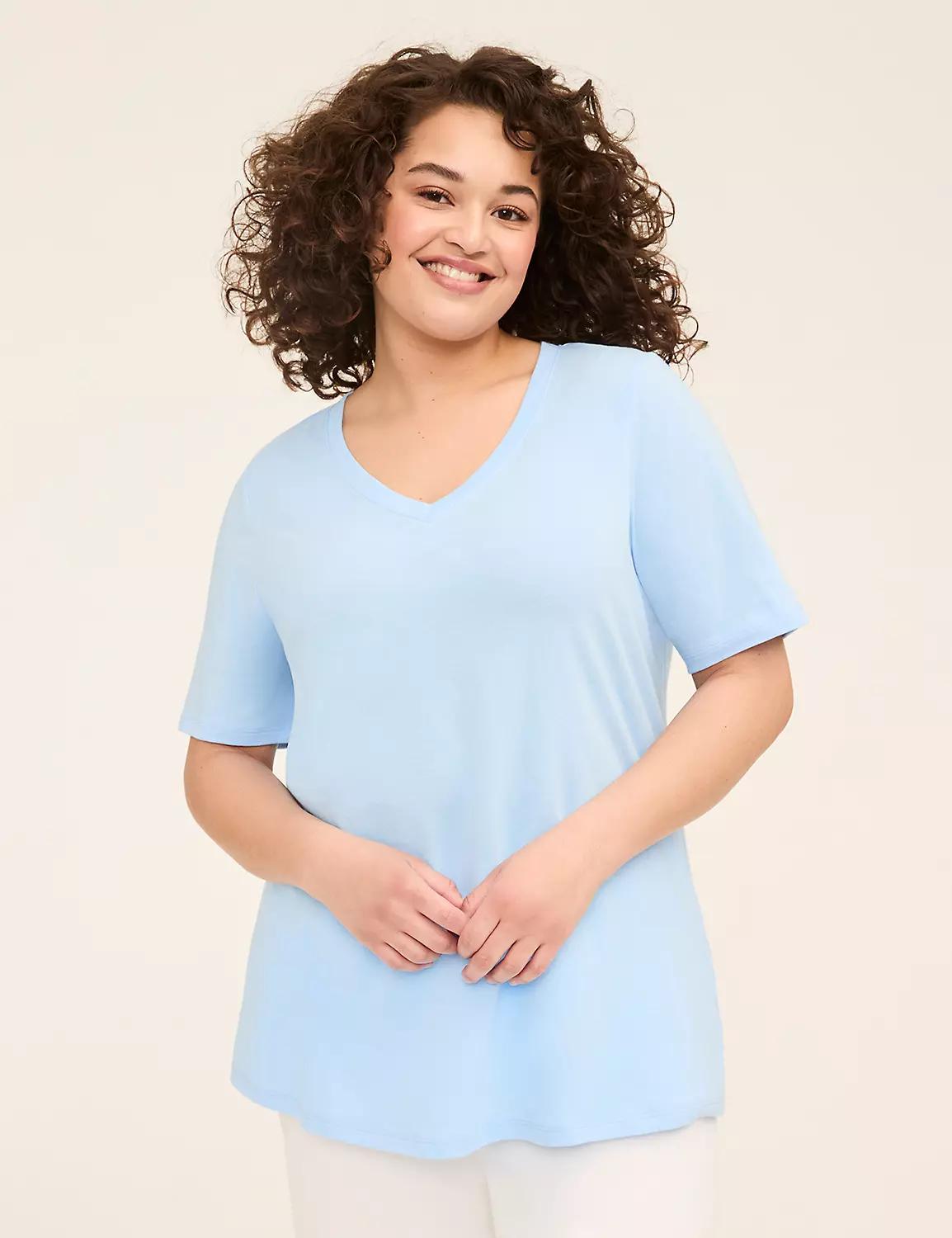 Perfect Sleeve V-Neck Tee Product Image