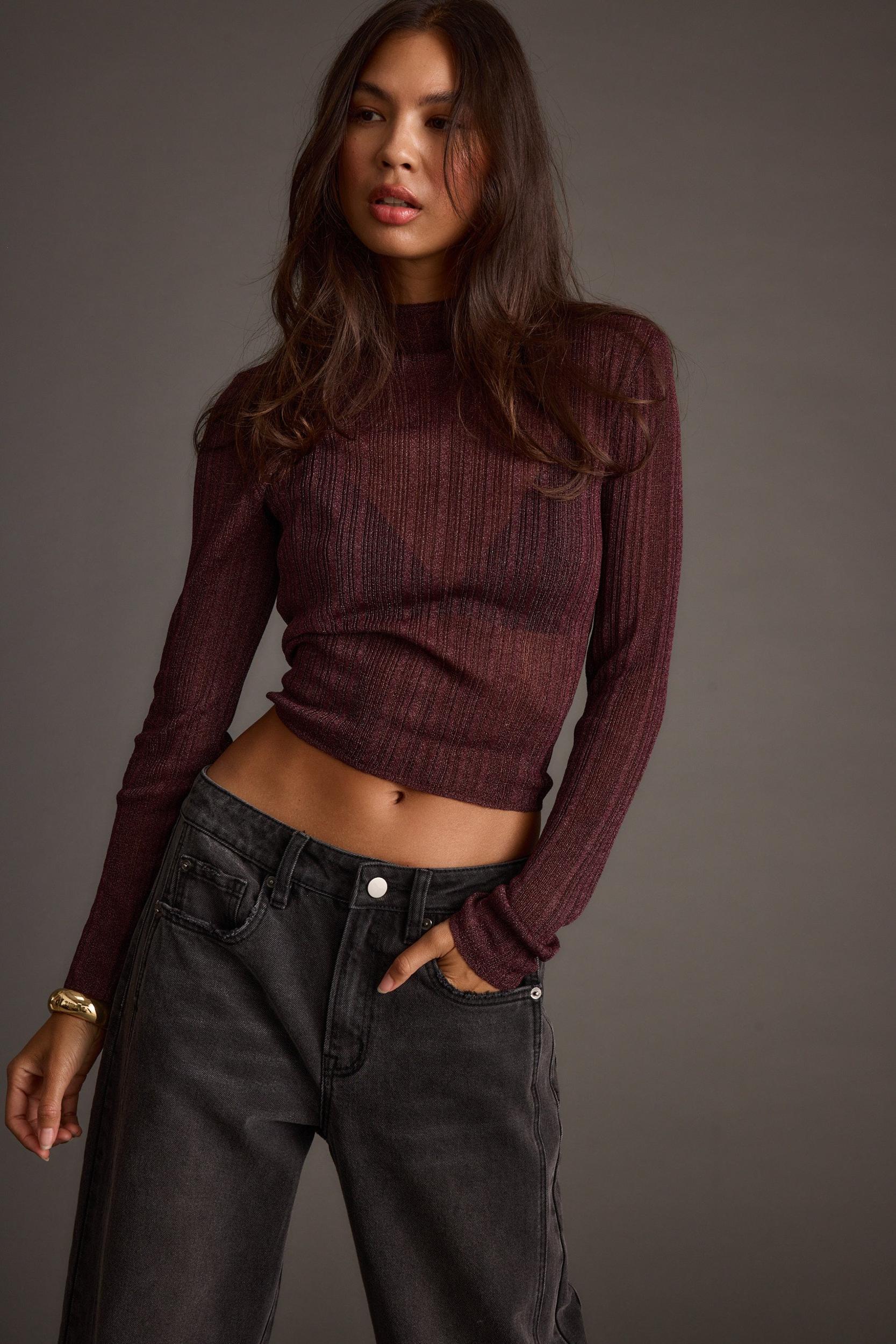 Angela Mulberry Velvet Burnout Long Sleeve Maxi Dress Product Image