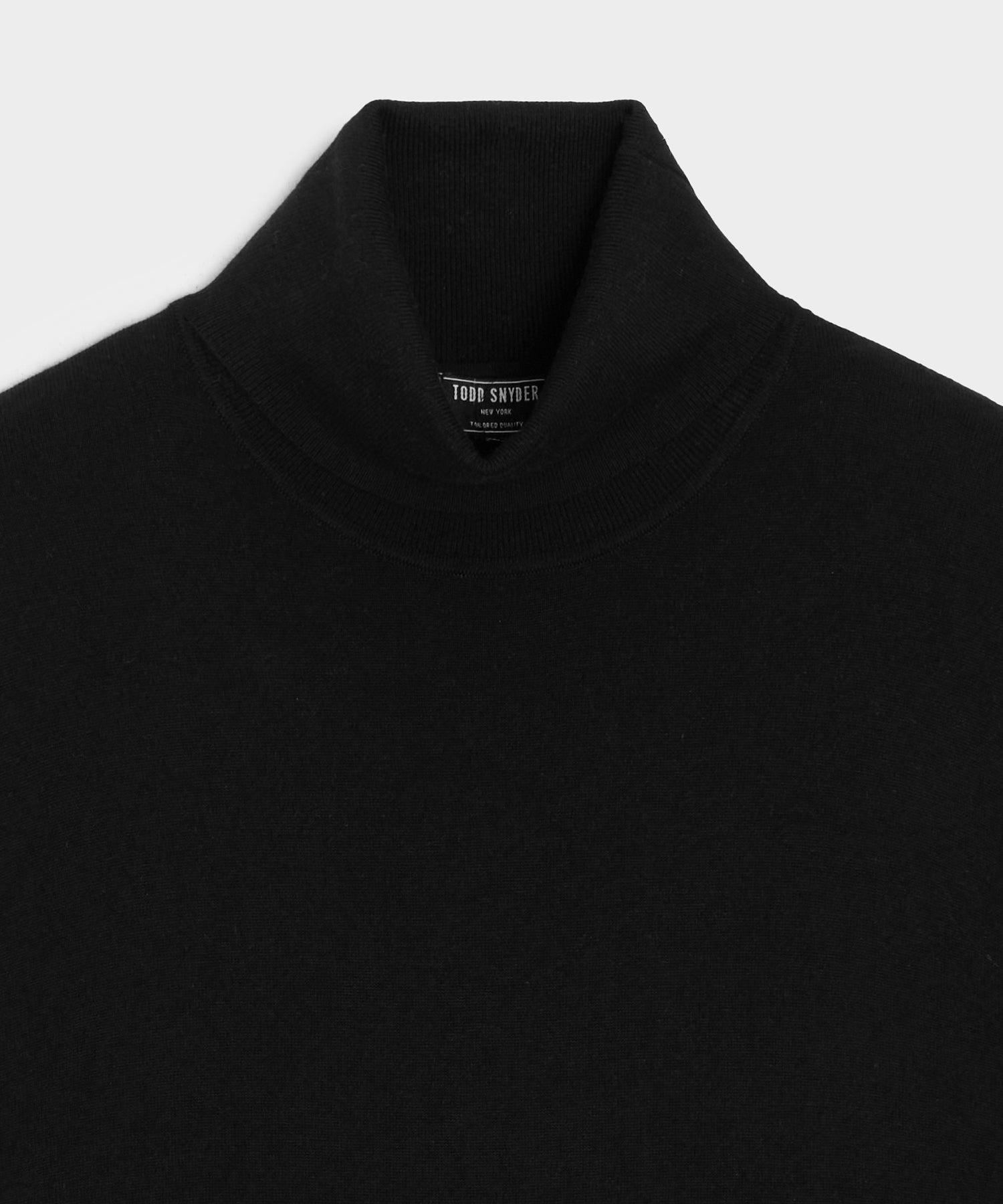 Silk-Cashmere Turtleneck Sweater Product Image