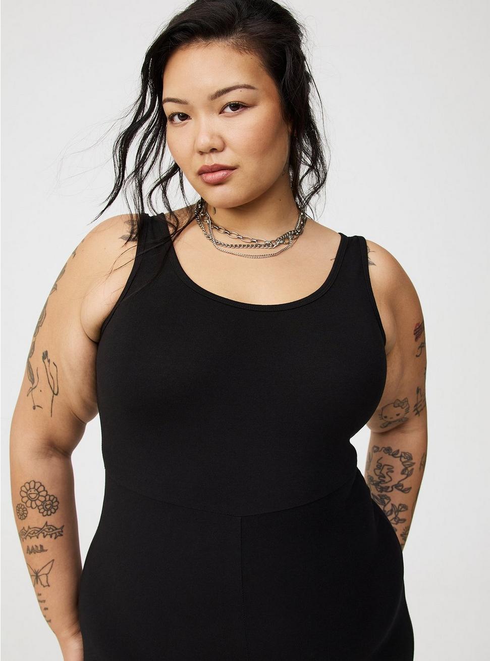 Scoop-Neck Tank One-Piece Product Image