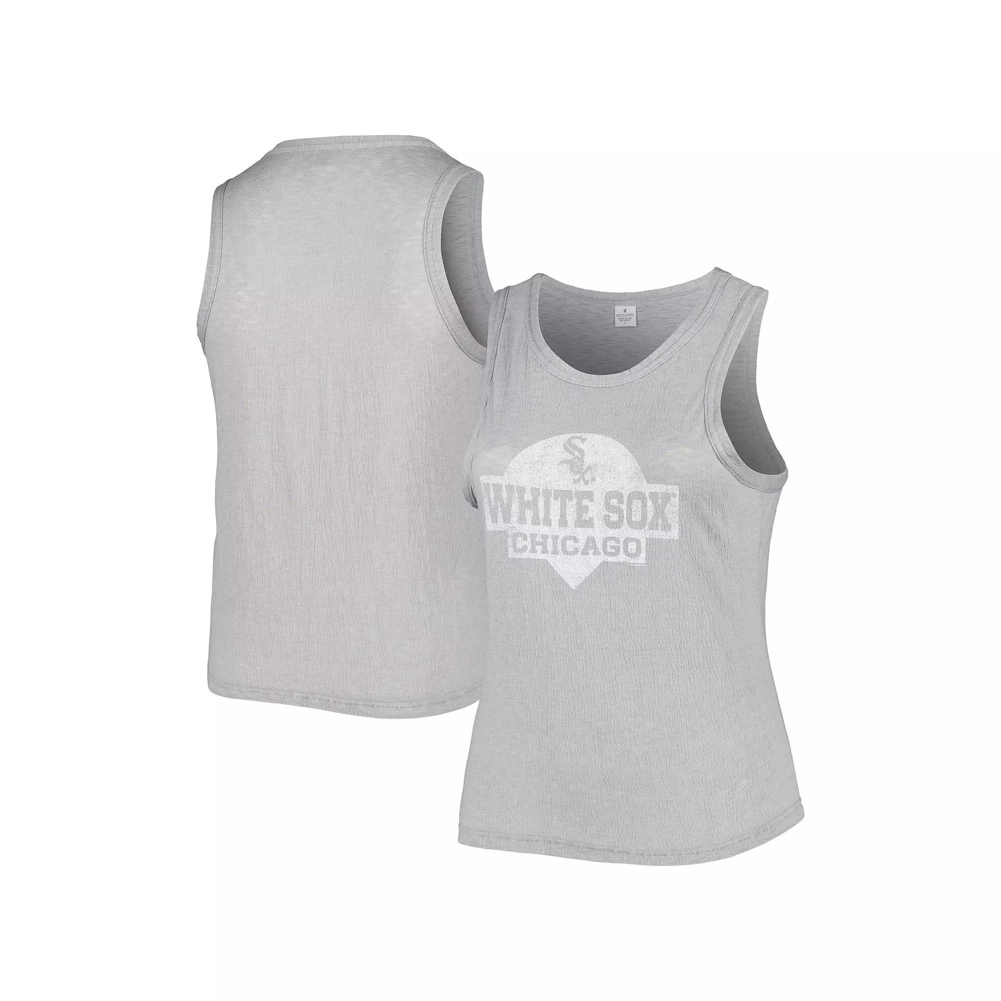 Women's Soft as a Grape Gray Chicago White Sox Plus  Product Image