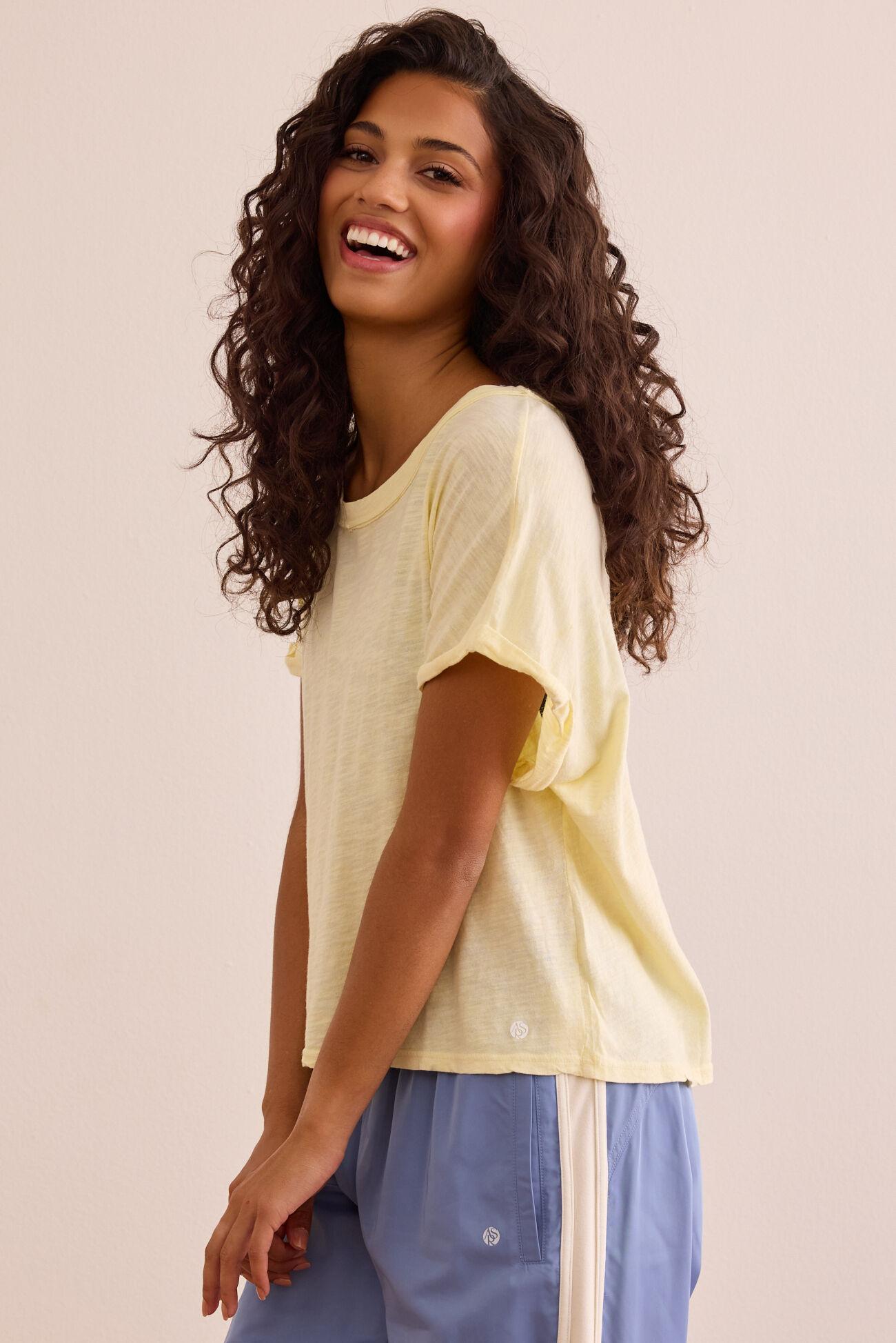 Impact Air Distressed Flowy Tee Product Image