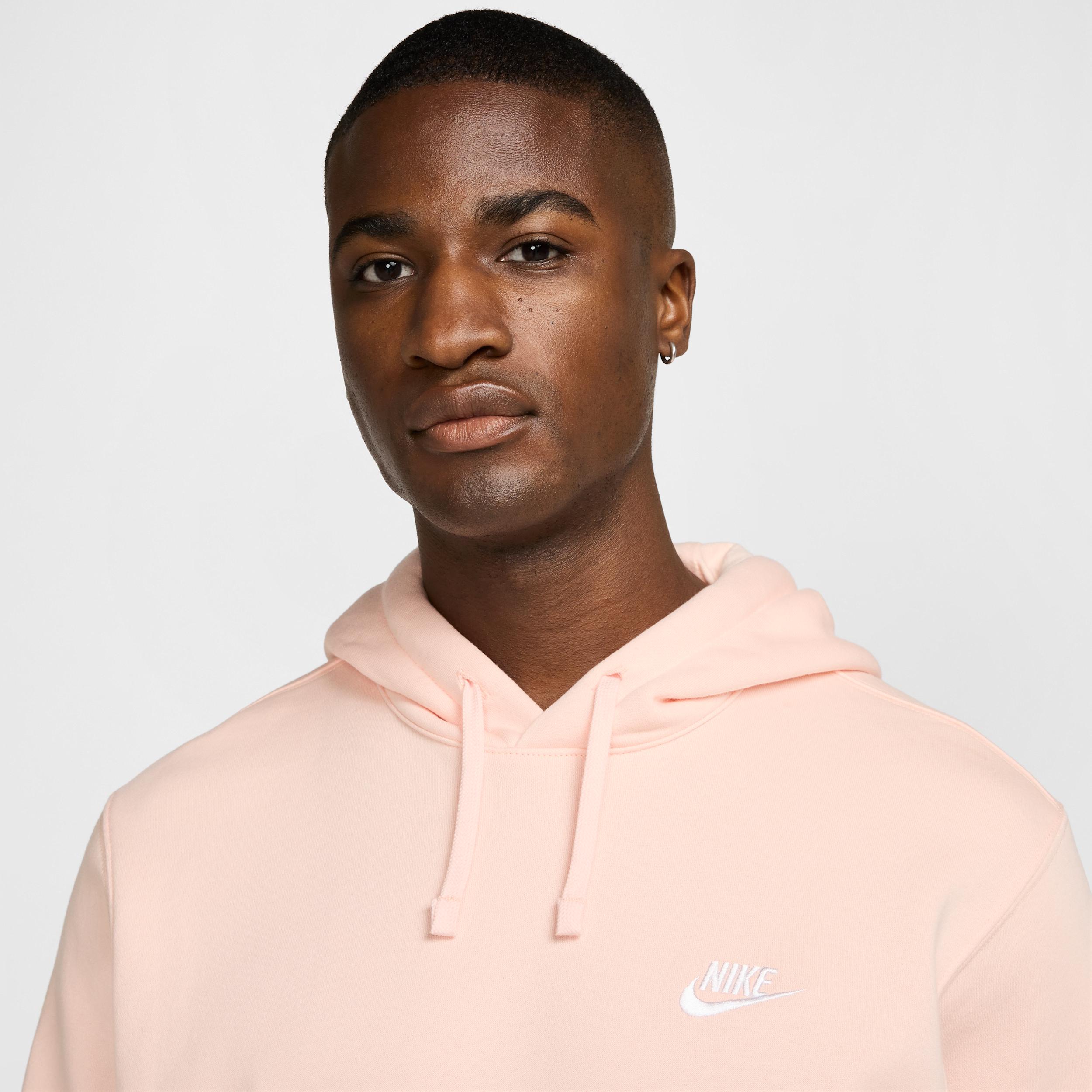 Mens Nike Sportswear Club Fleece Pullover Hoodie | BV2654-664 Product Image