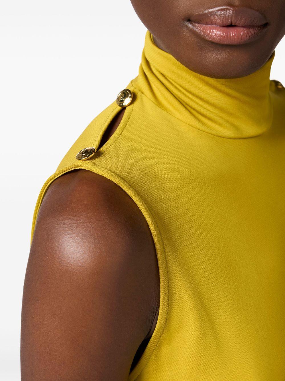 asymmetric crepe dress  Product Image