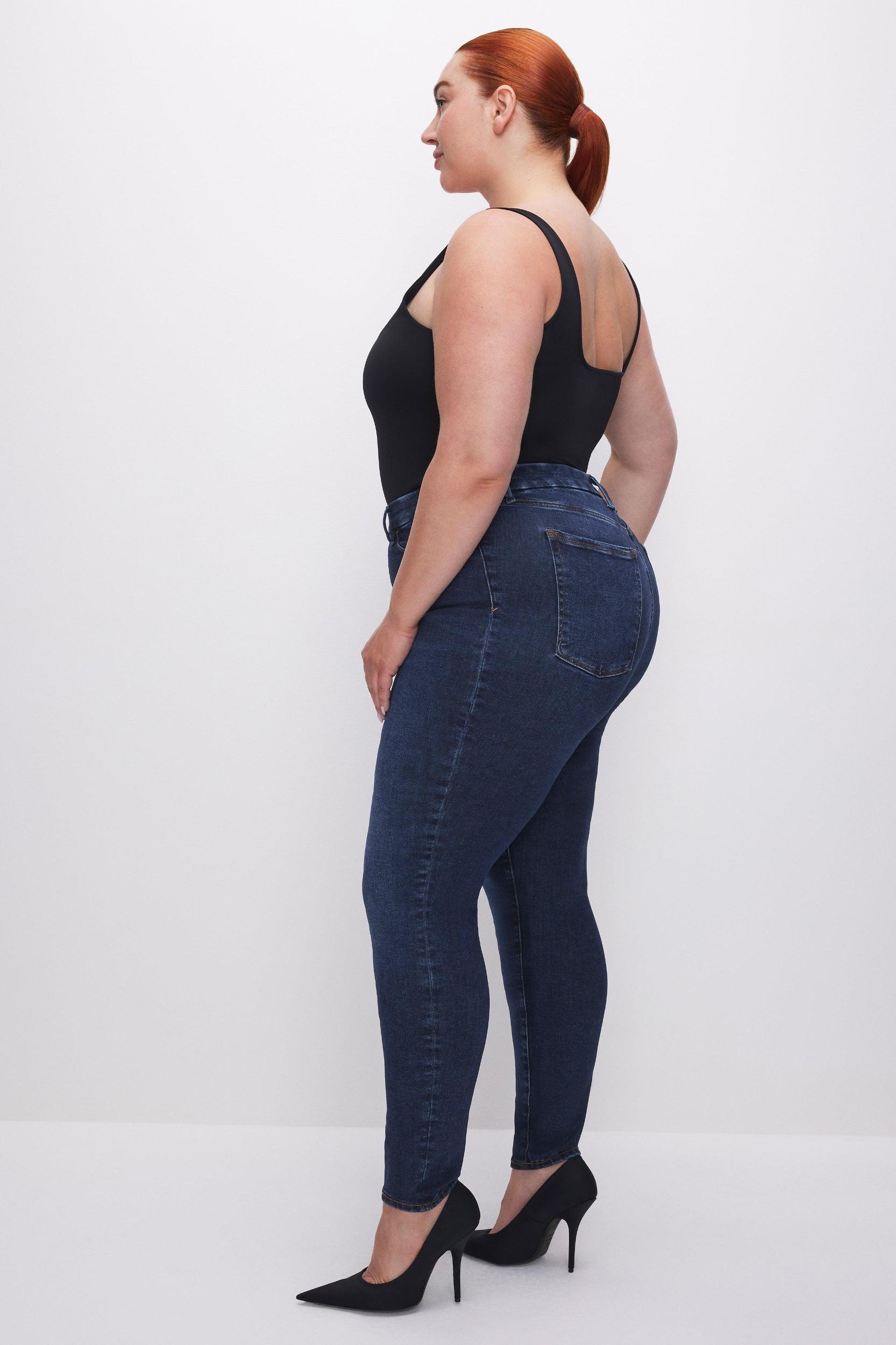 POWER STRETCH PULL-ON SKINNY JEANS | INDIGO491 Product Image