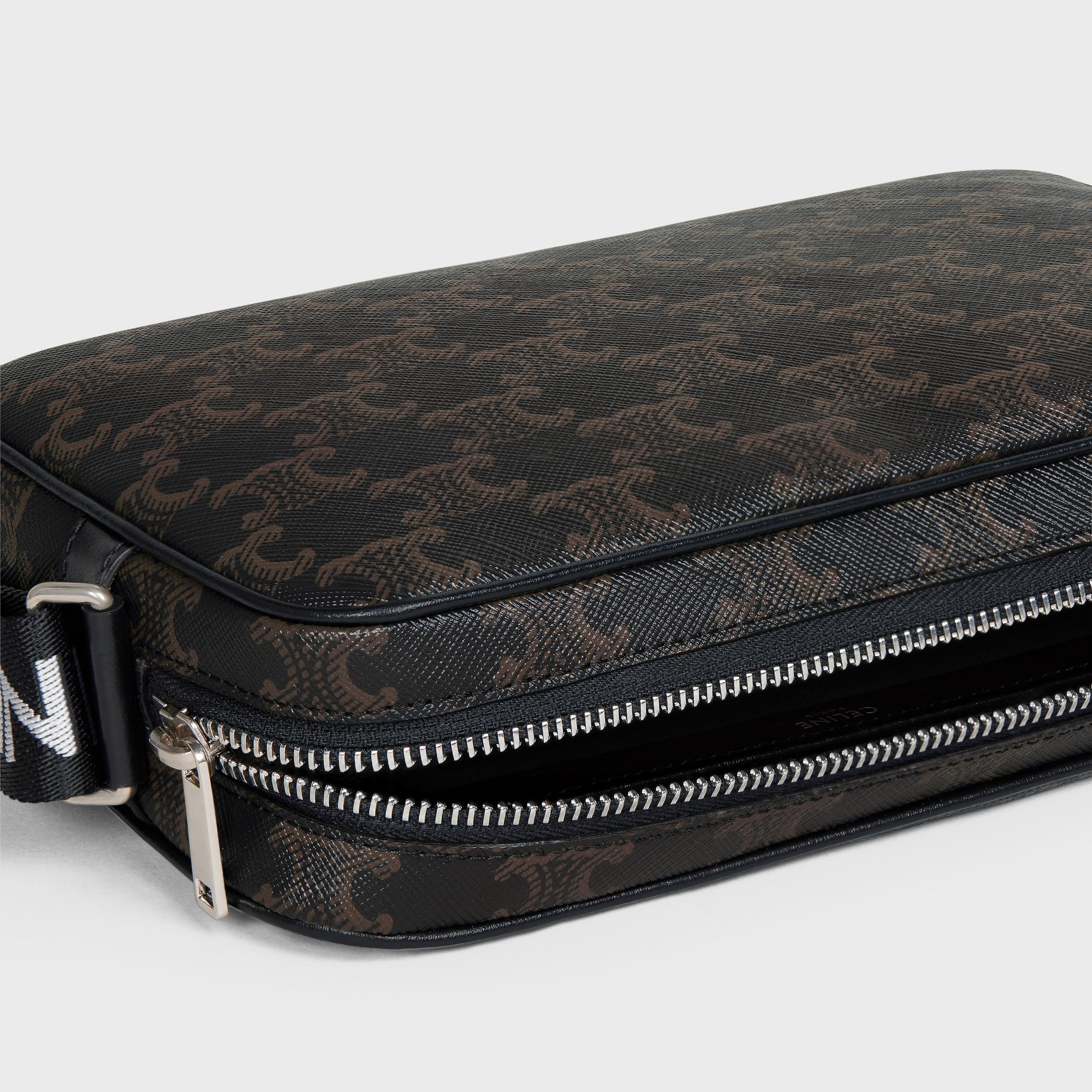 Medium Messenger bag IN Triomphe Canvas and calfskin Product Image