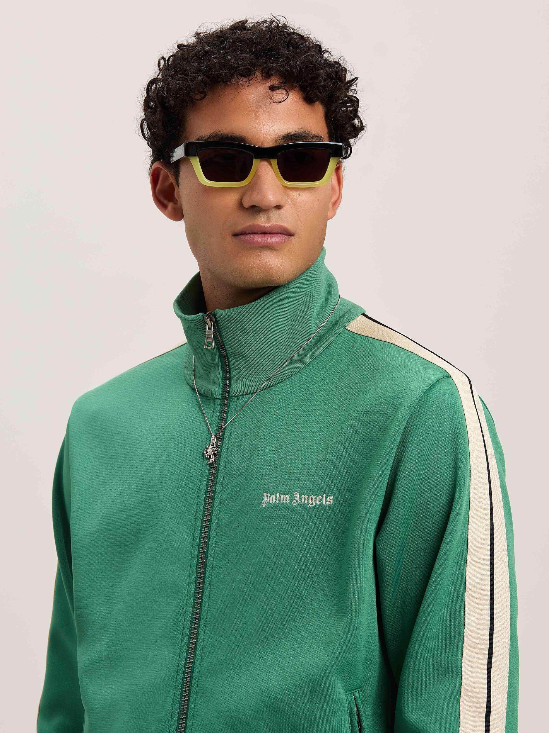 CLASSIC LOGO TRACK JACKET FOREST GREEN - Product Image