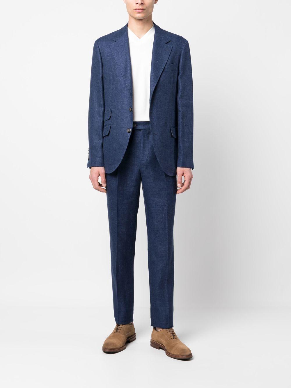single-breasted two-piece suit Product Image
