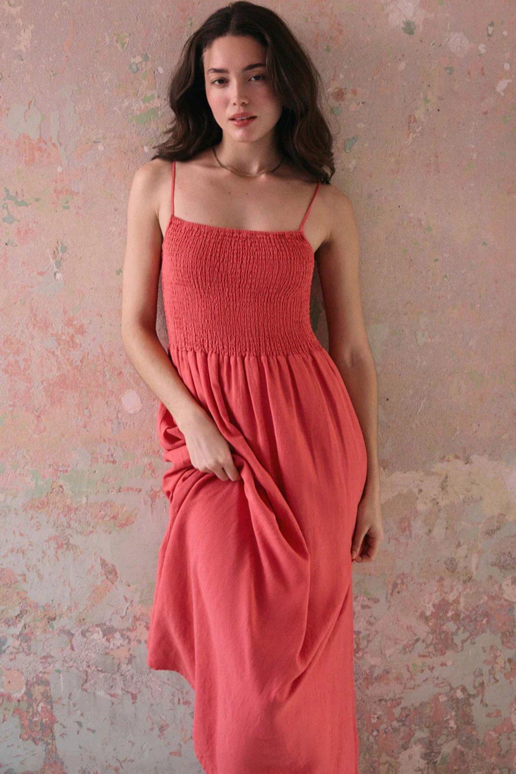 Bayside Linen Maxi Dress Product Image