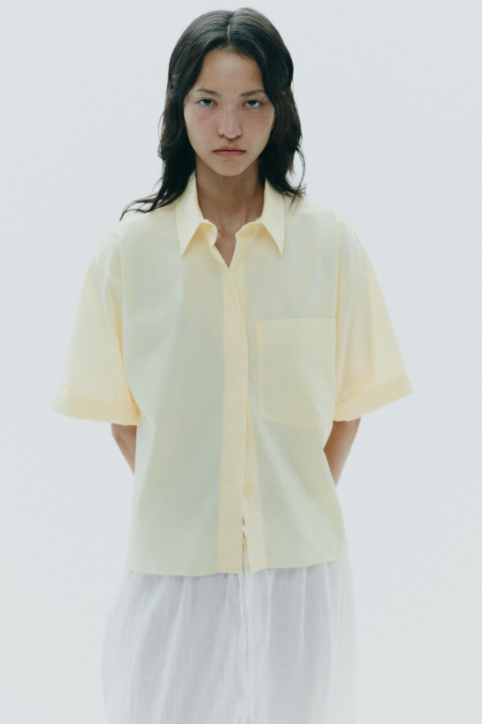 POPLIN POCKET SHIRT Product Image