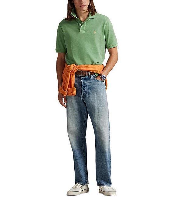 Polo Ralph Lauren Classic Fit Solid Cotton Mesh Polo Shirt Product Image