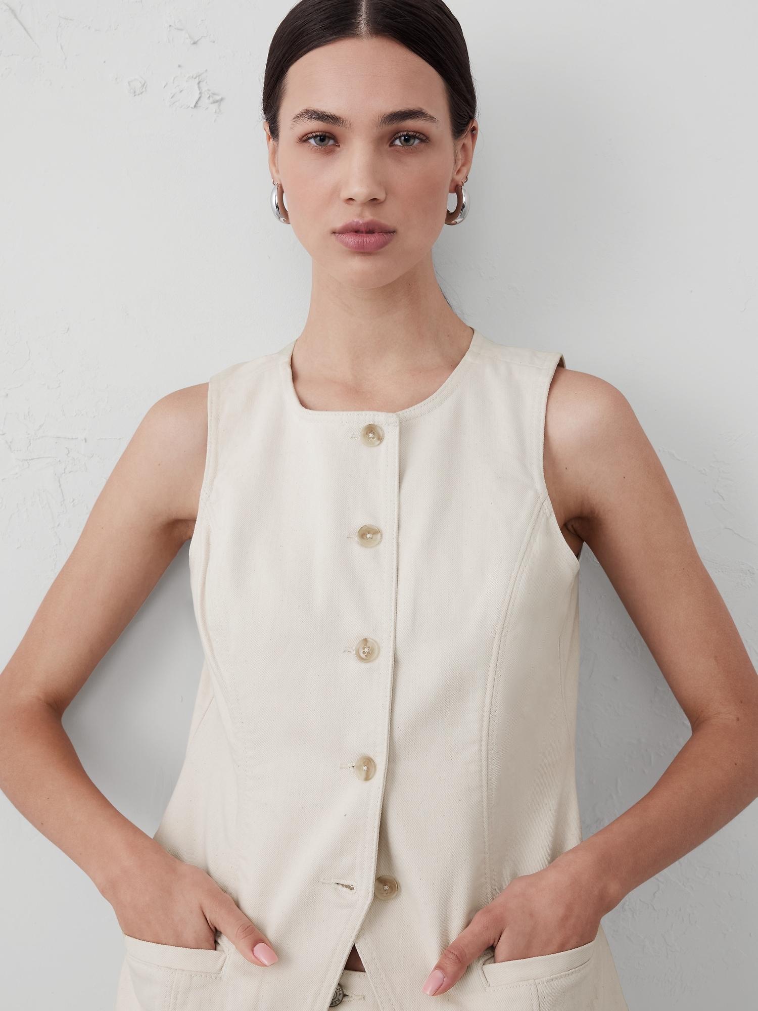 Long Cutaway Vest Product Image