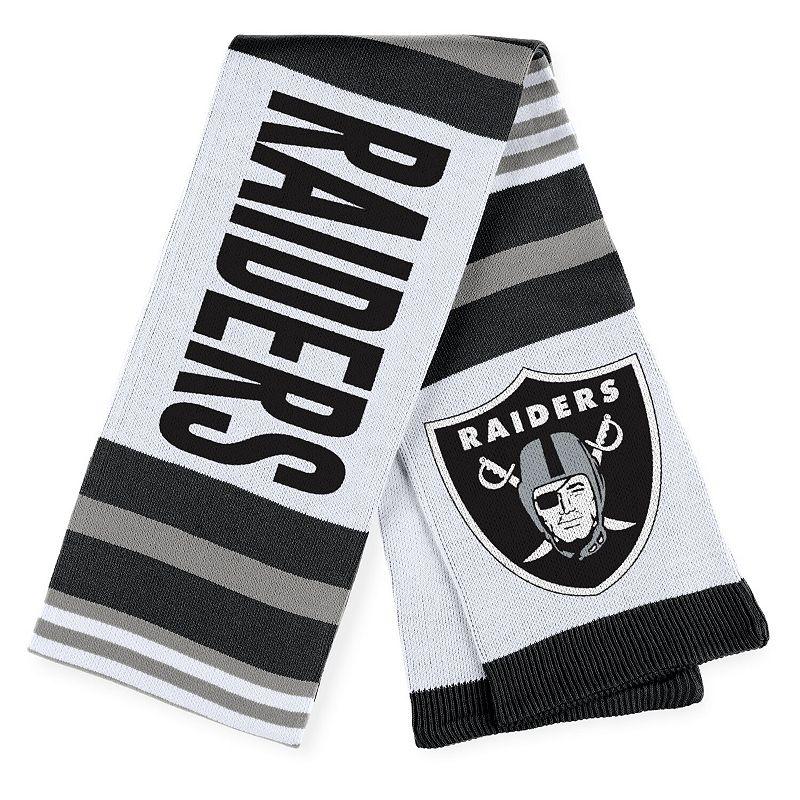 Women's WEAR by Erin Andrews Las Vegas Raiders Jacquard Striped Scarf, Lvr Team Product Image