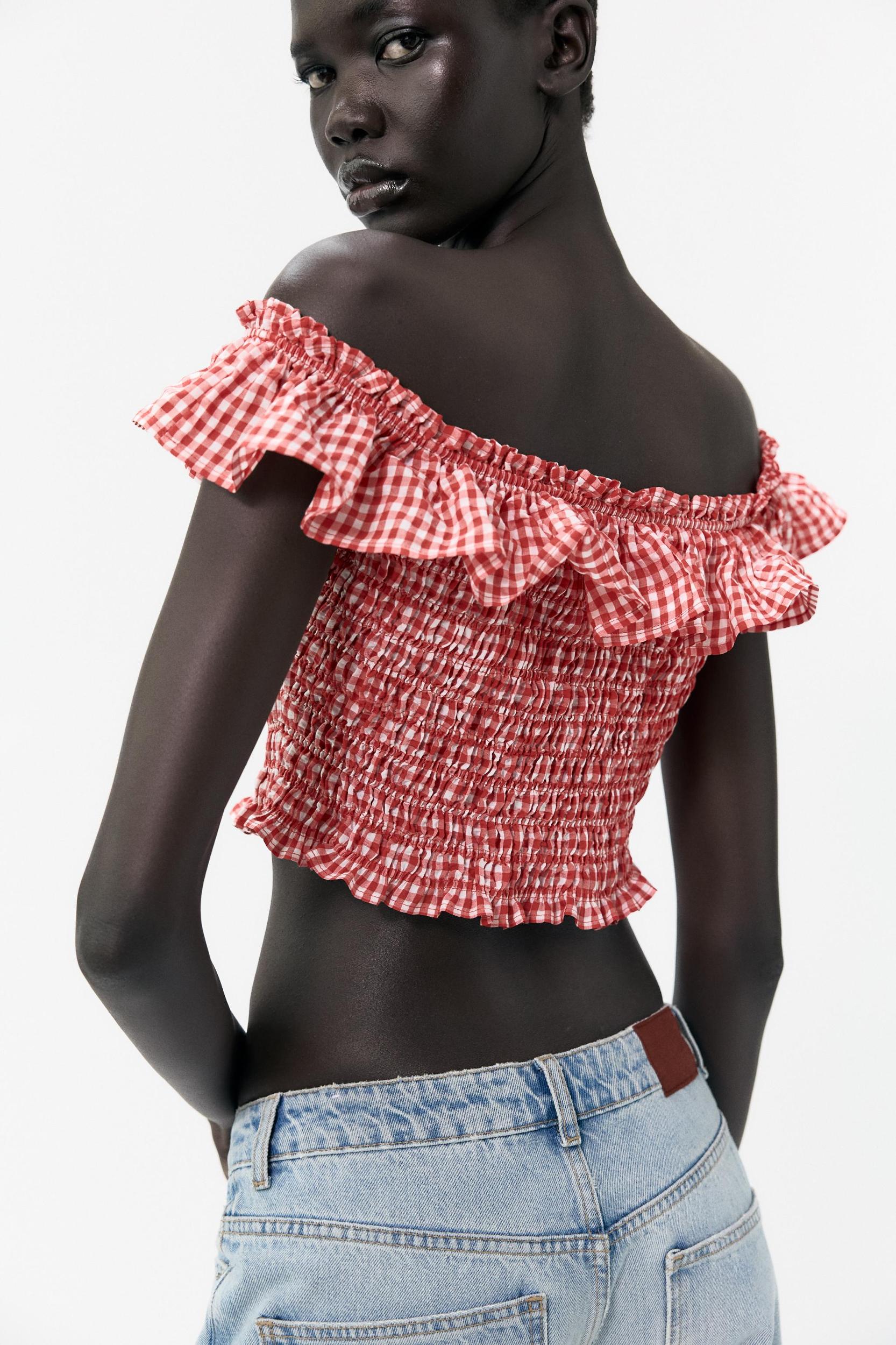 GINGHAM TOP Product Image