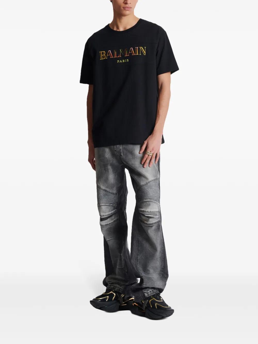 Vintage Balmain embroidered T-shirt Product Image