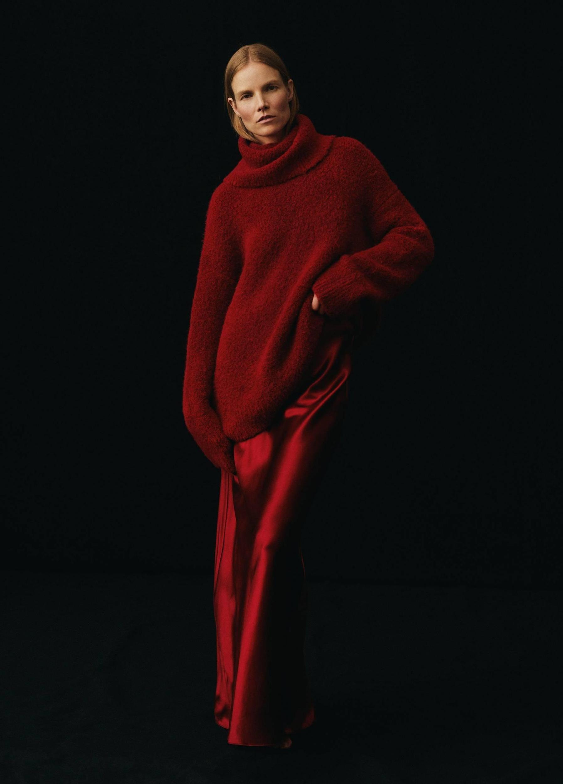 Satin Maxi Skirt Product Image