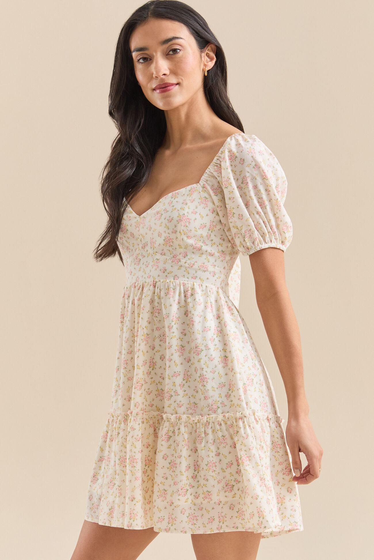 Collins Floral Mini Dress Product Image
