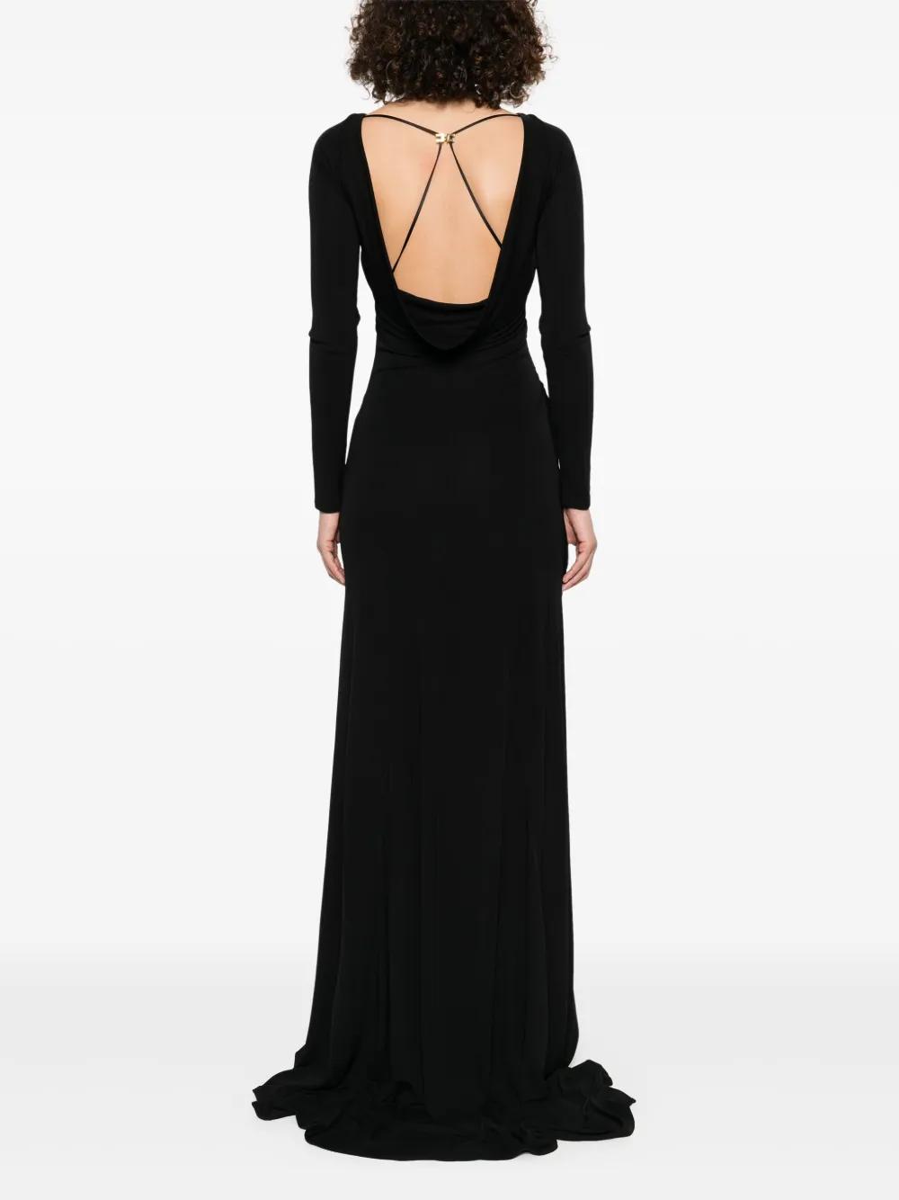 cowl-neck maxi dress Product Image