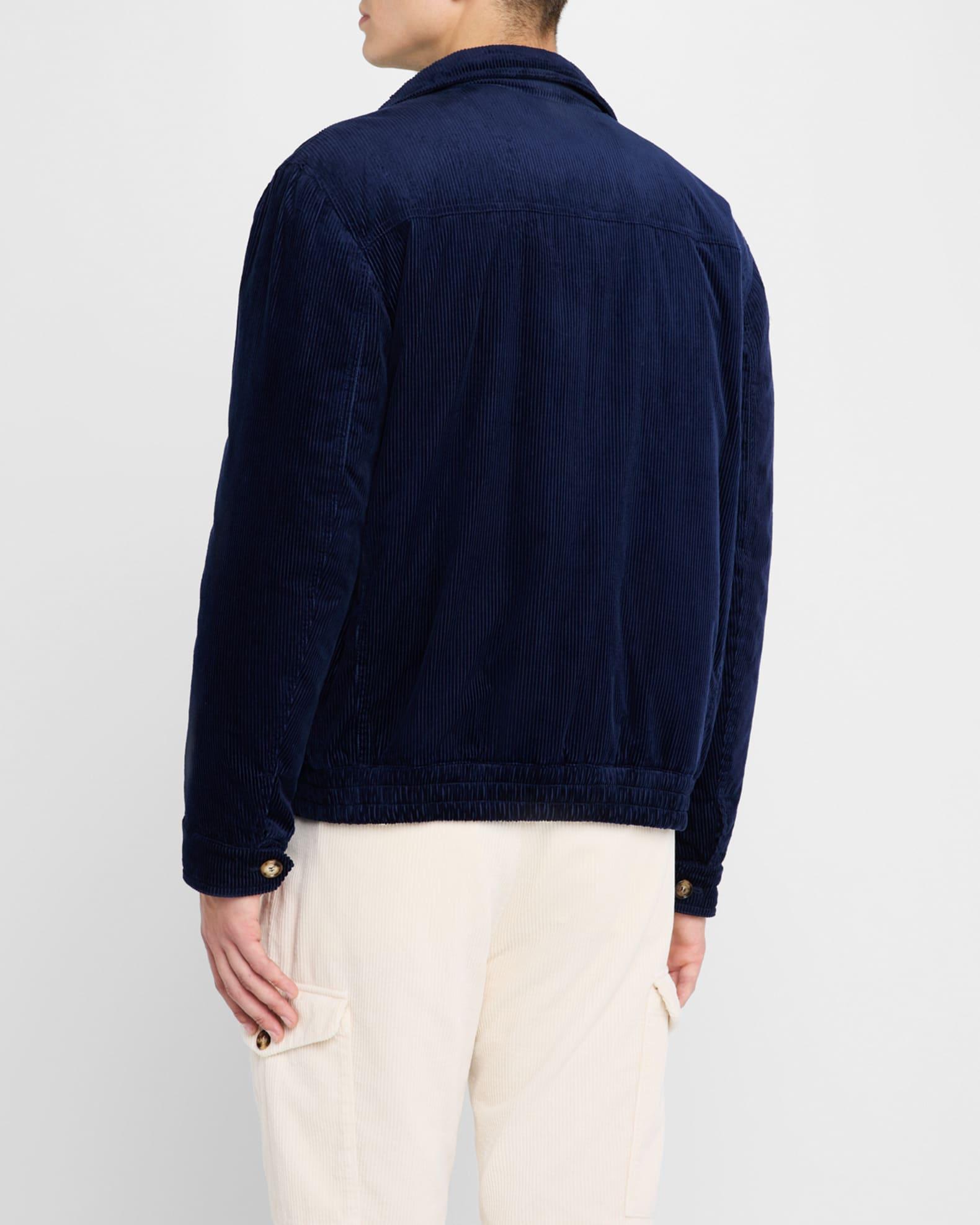 Men's Water-Resistant Corduroy Full-Zip Blouson Product Image