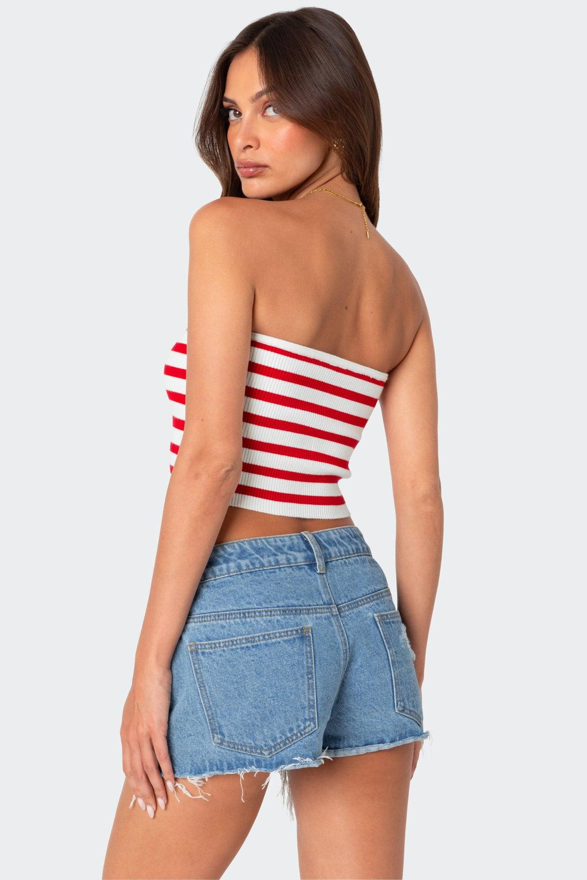 Lexi Ribbed Tube Top Product Image