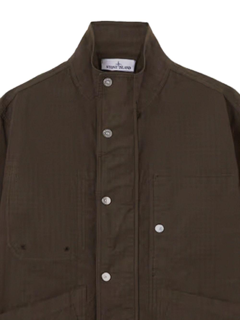 button-fastening jacket Product Image