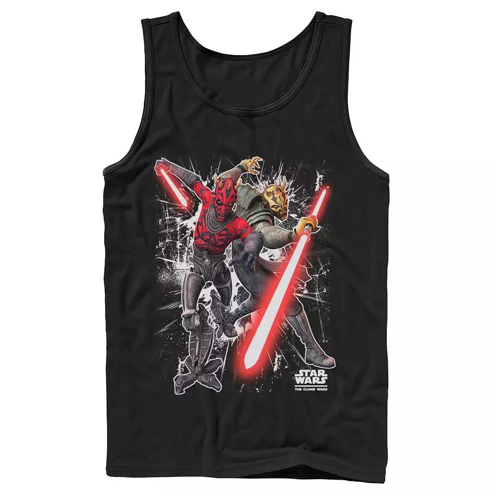 Men's Star Wars: The Clone Wars Darth Maul & Savage Opress Tank Top,  Product Image