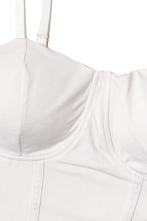 Hanky Hem Bustier Top Product Image