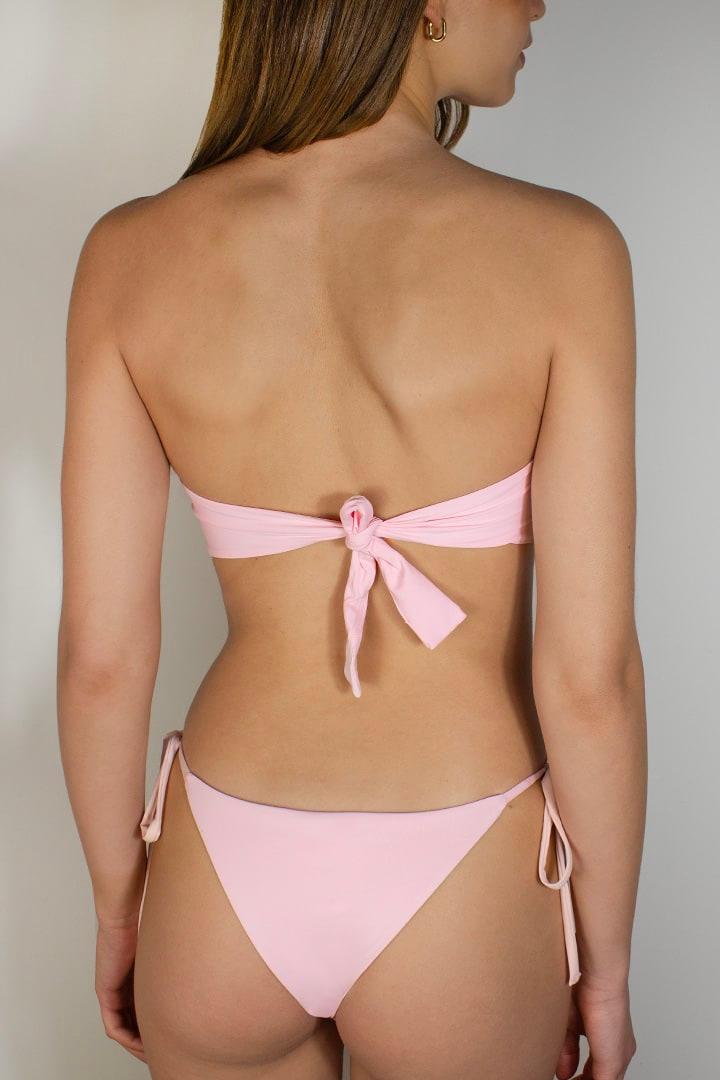 Bandeau bikini top with ring Product Image