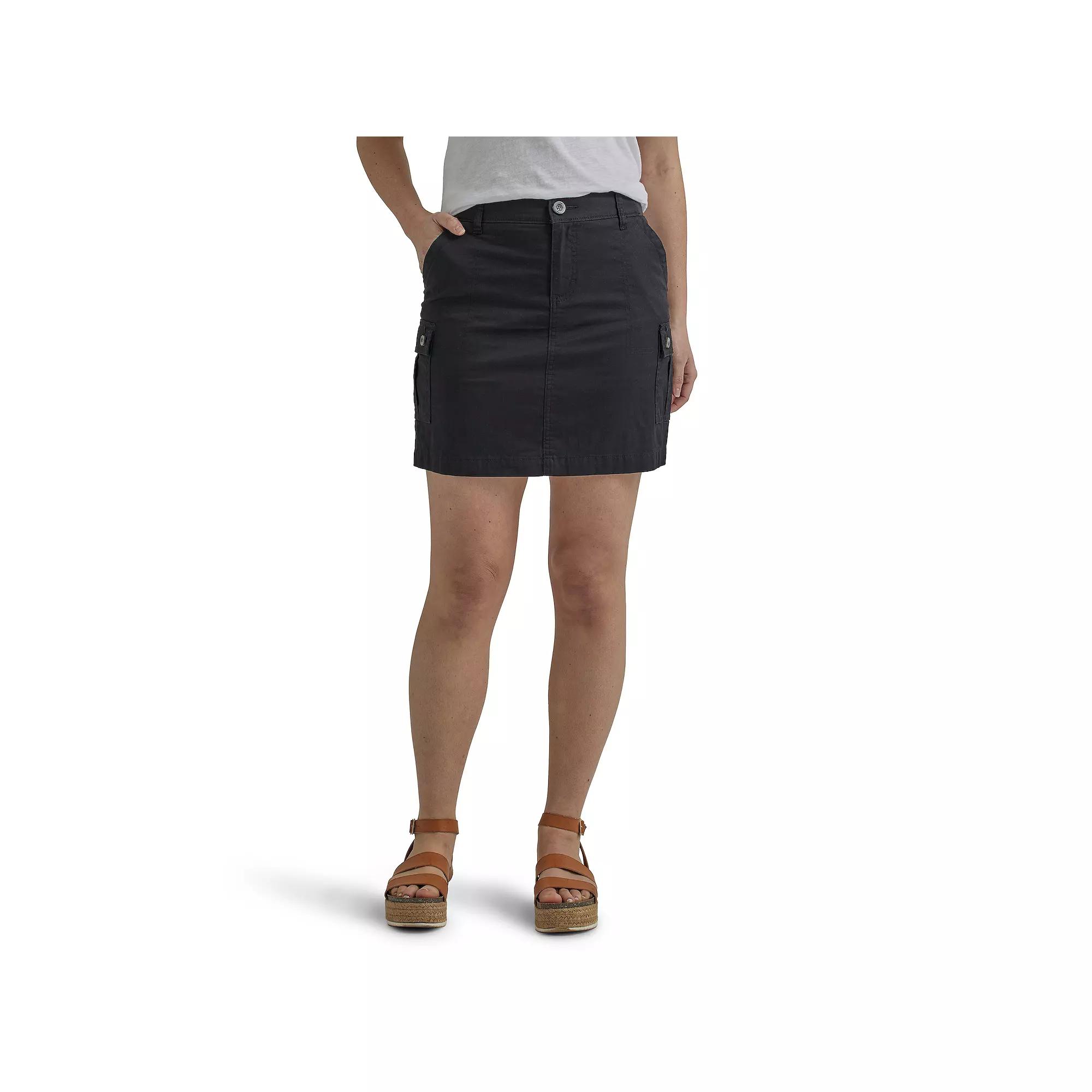 Women's Lee Flex-To-Go Skort, Size: 16, Black Product Image