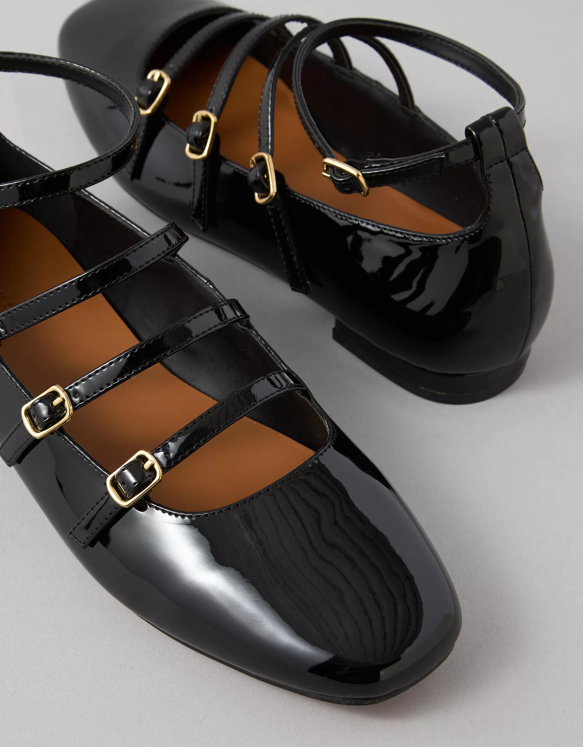 AE Multi-Strap Mary Jane Flat Product Image