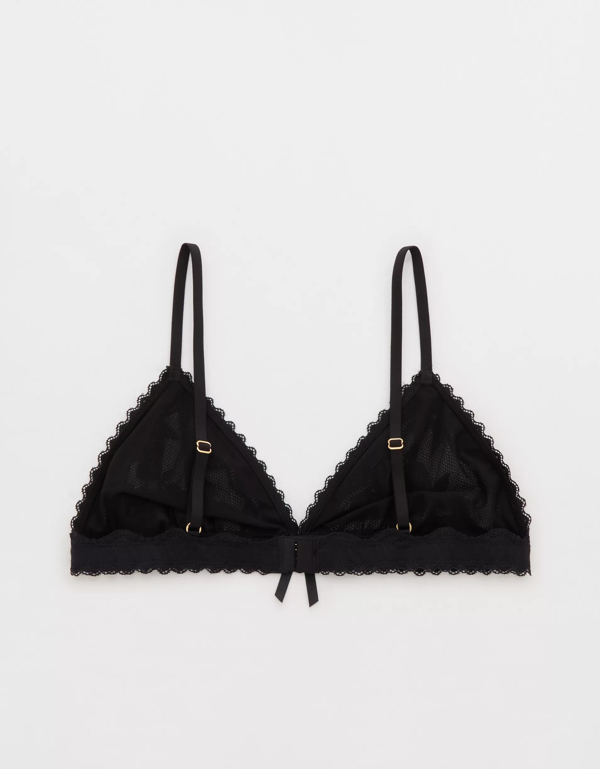 Show Off Feeling Femme Lace Triangle Bralette  Product Image