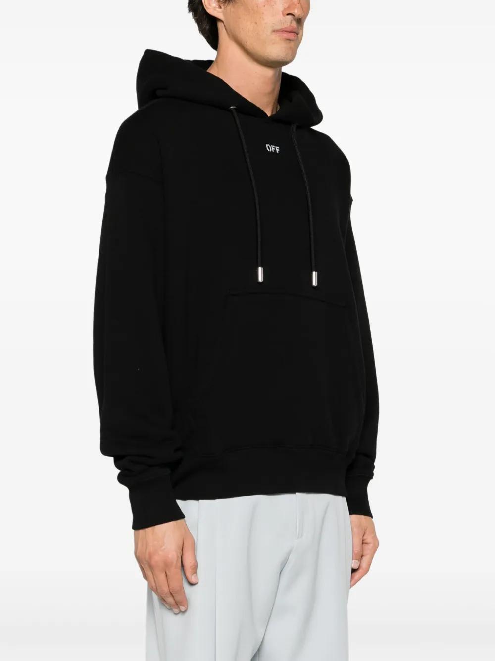 drawstring organic cotton hoodie Product Image