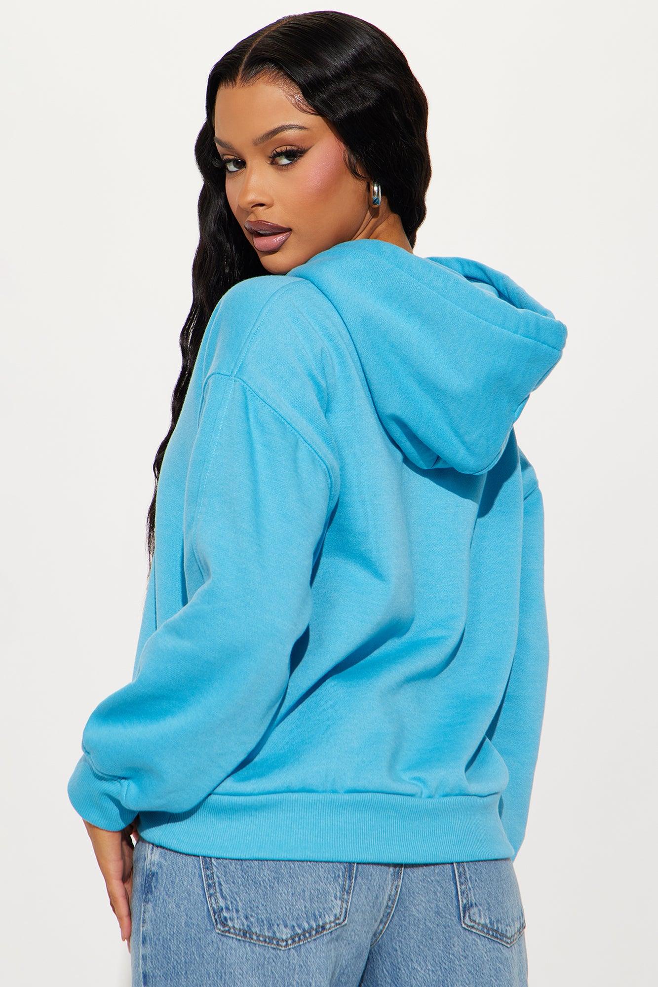 Always Ready Pullover Hoodie - Aqua Product Image