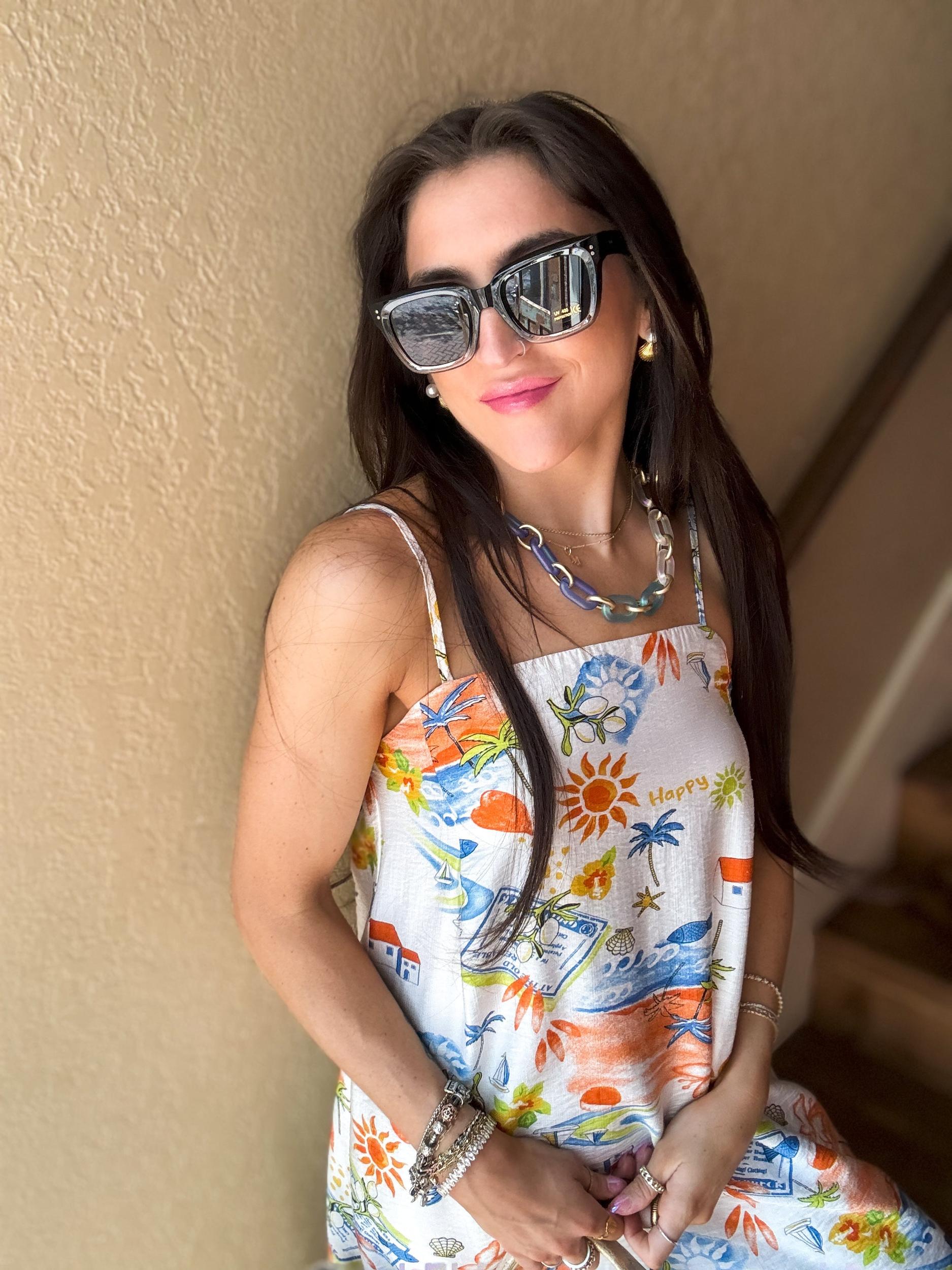 Mediterranean Daydream Dress Product Image