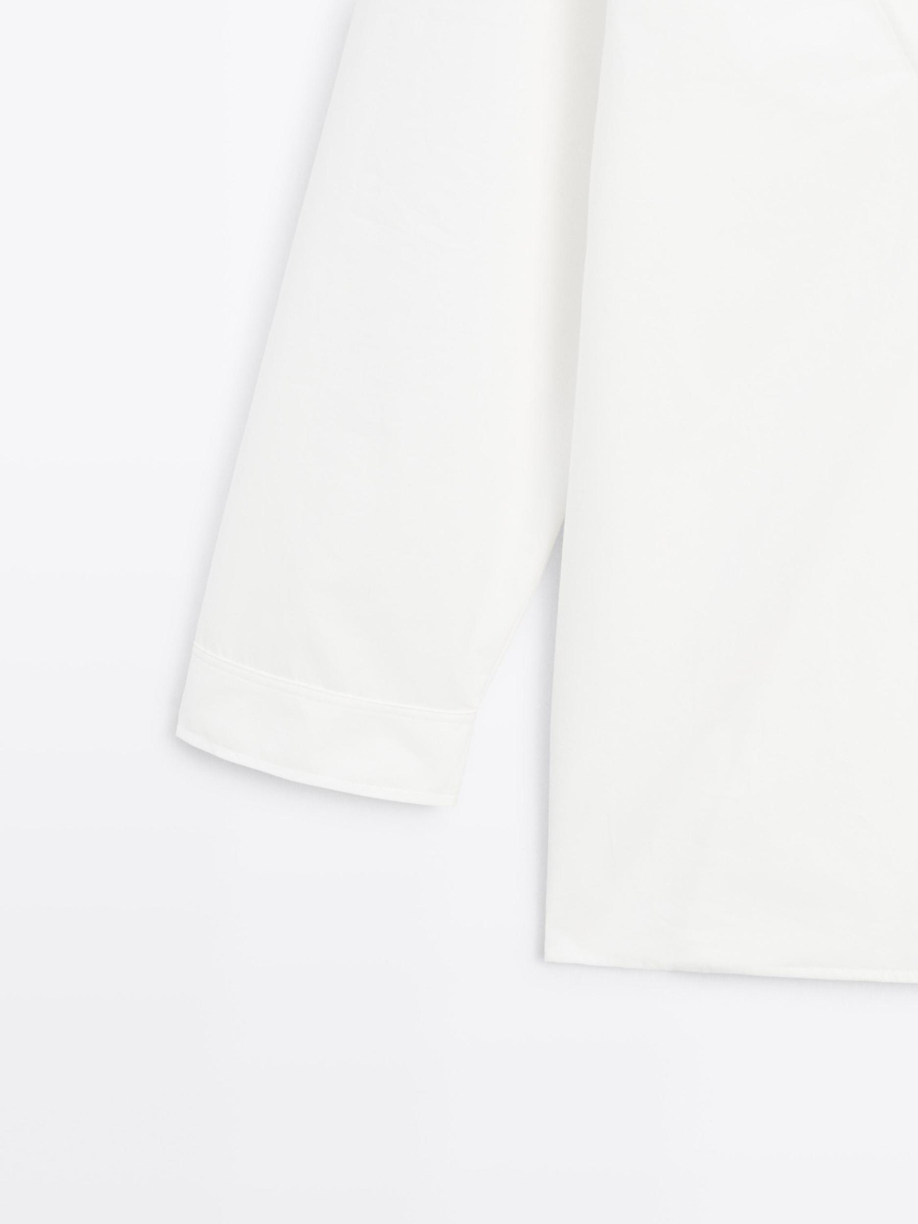 100% cotton surplice blouse Product Image