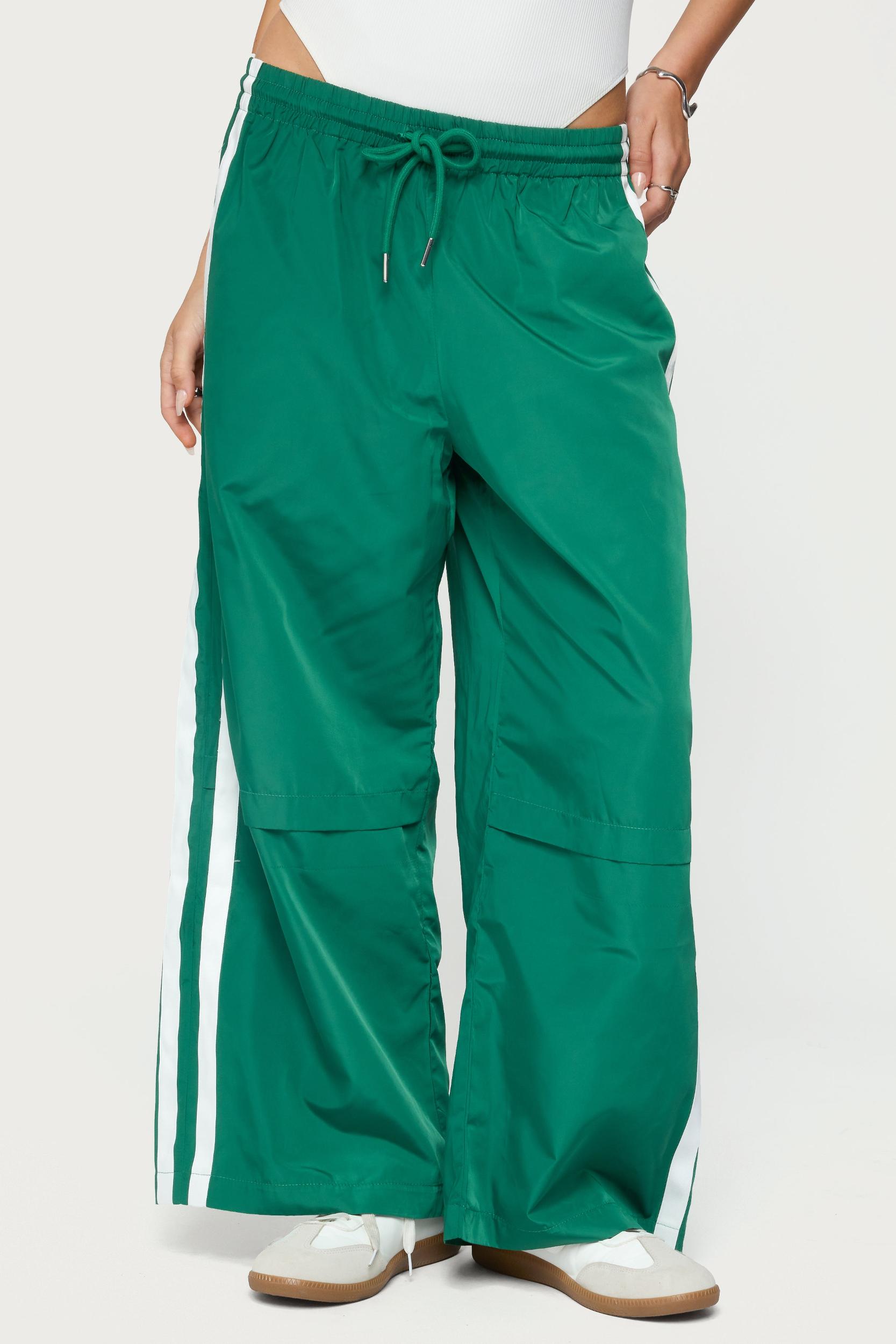 Petite Fauna Nylon Track Pants Product Image