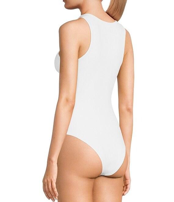 GB Knit High Neck Sleeveless Bodysuit Product Image