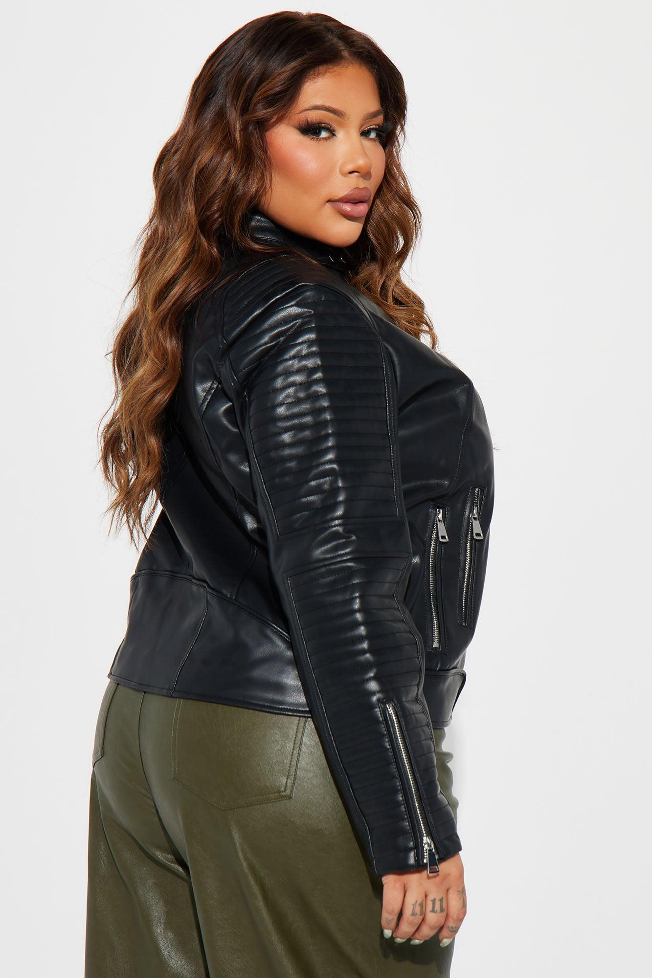 Mariah Moto Jacket - Black Product Image