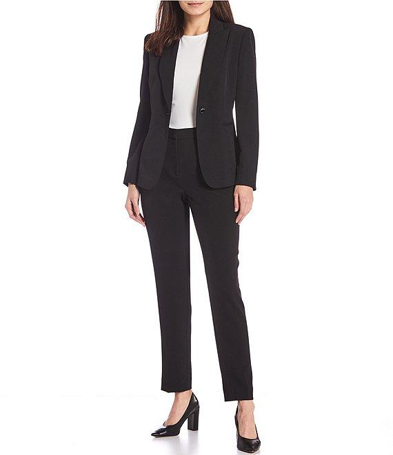 Preston & York Corey Stretch Crepe Ankle Pants Product Image