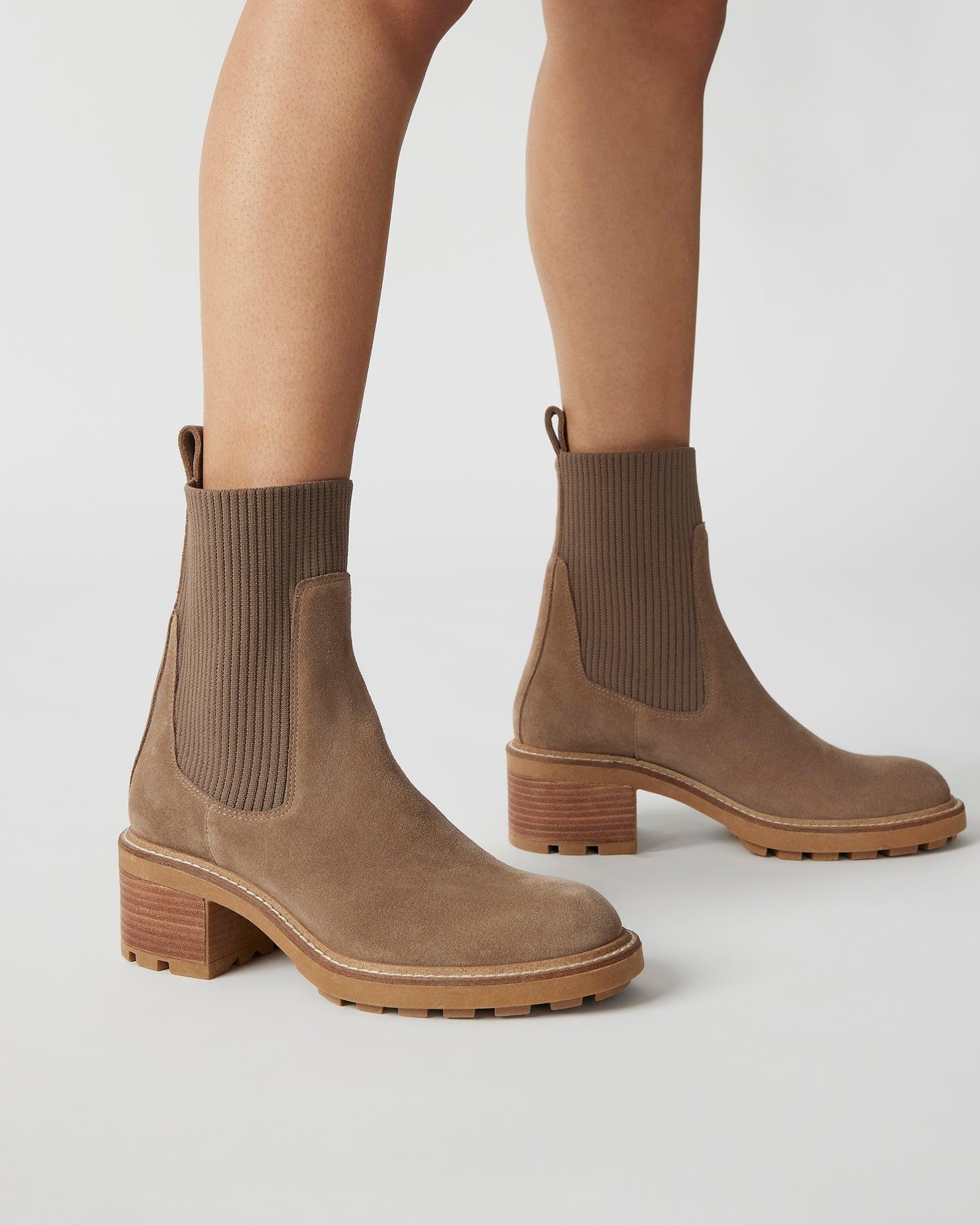 KILEY TAUPE SUEDE - SM REBOOTED Female Product Image