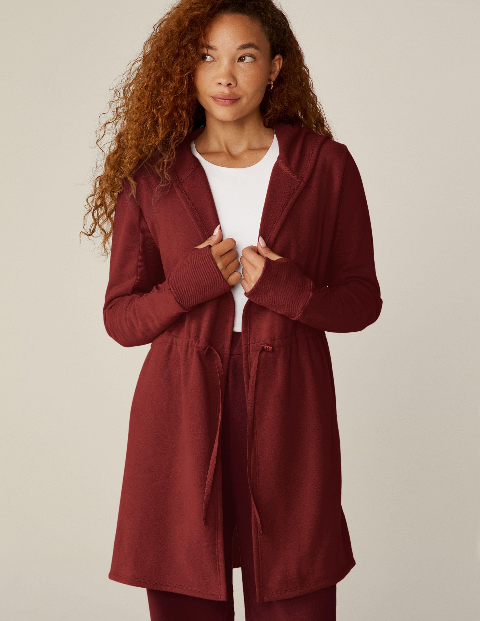 LuxeFleece Hooded Jacket Product Image