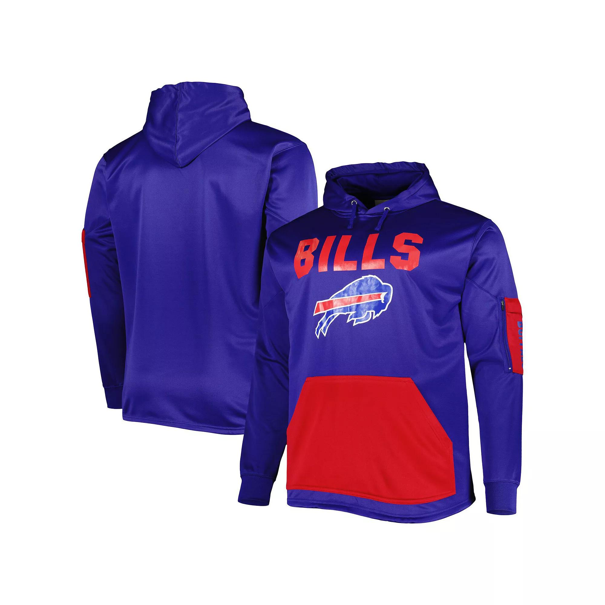 Men's Fanatics Branded Royal Buffalo Bills Big & Tall Pullover Hoodie,  Product Image
