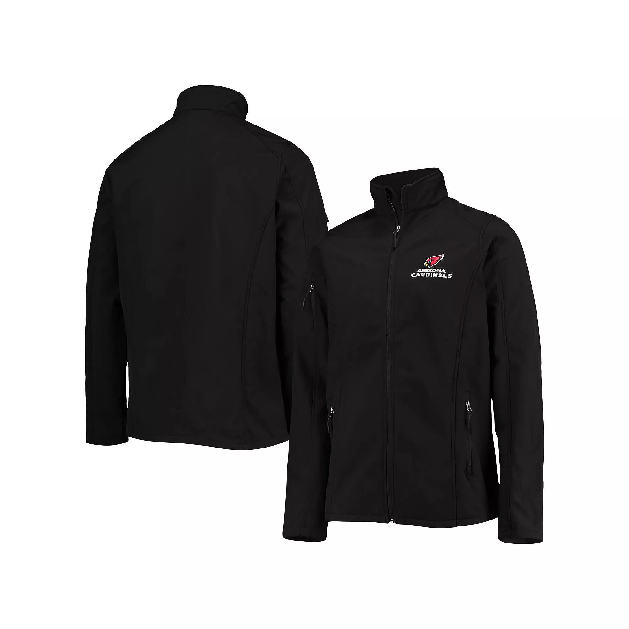 Men's Dunbrooke Black Las Vegas Raiders Big & Tall Sonoma Softshell Full-Zip Jacket, Size: LT, Lvr Black Product Image
