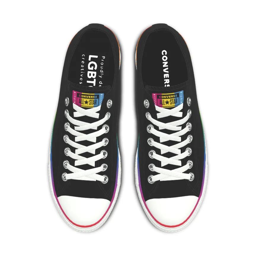 Custom Chuck Taylor All Star Lift Platform Pride By You Product Image