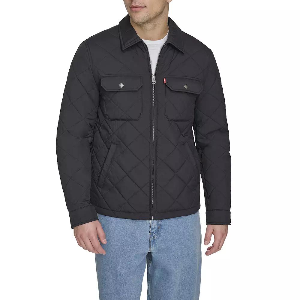 Men's Levi's® Quilted Jacket with Laydown Collar,  Product Image