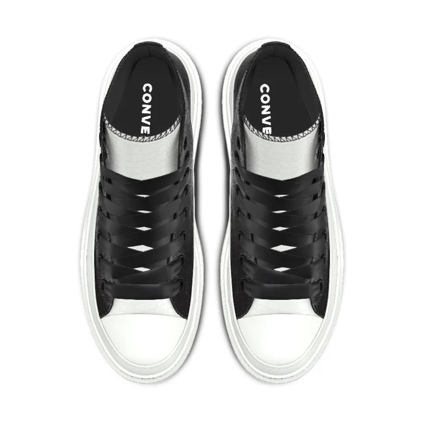 Custom Chuck Taylor All Star Lugged Heel Platform Leather By You Product Image