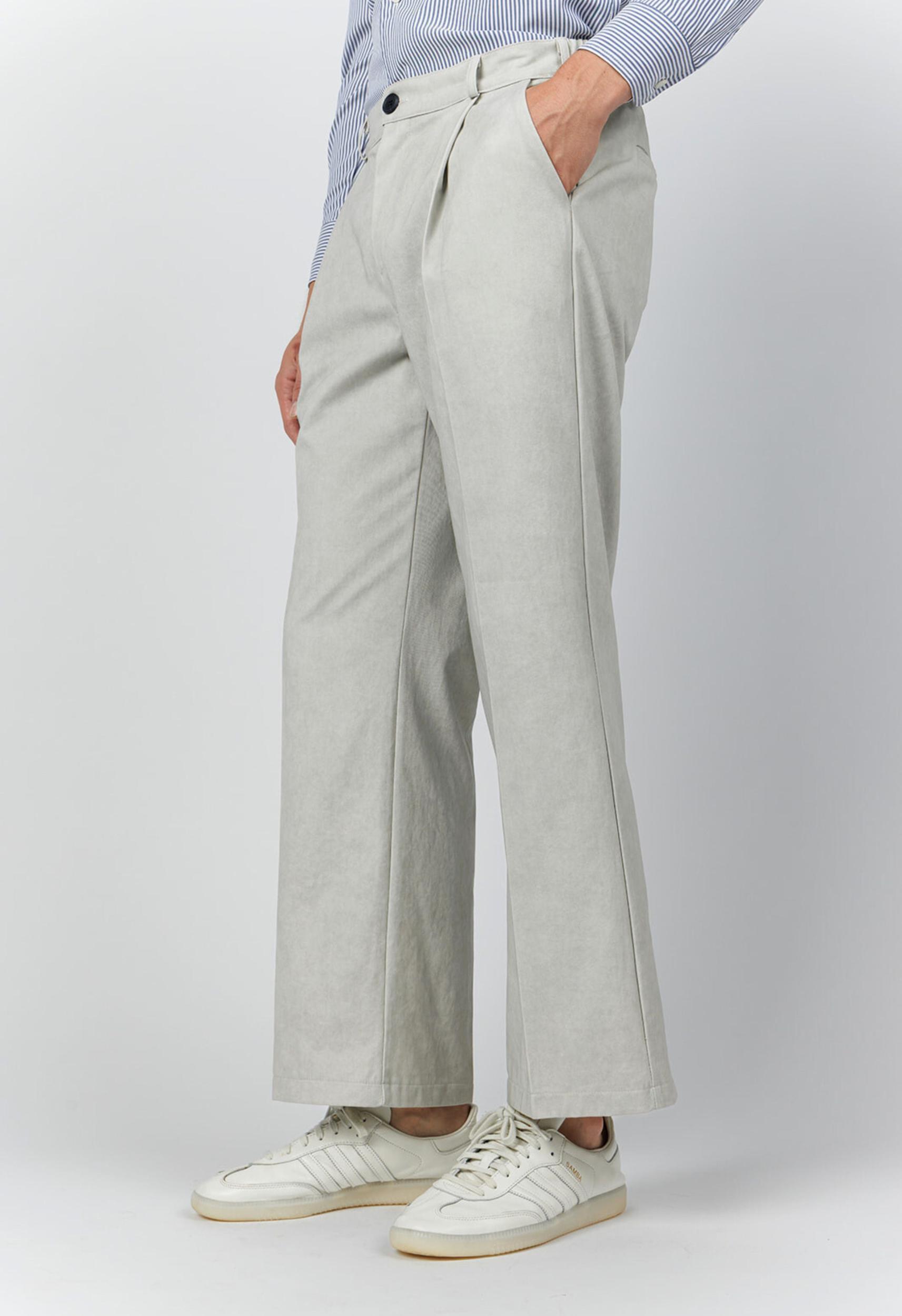 Archie Trouser in Light Grey Product Image