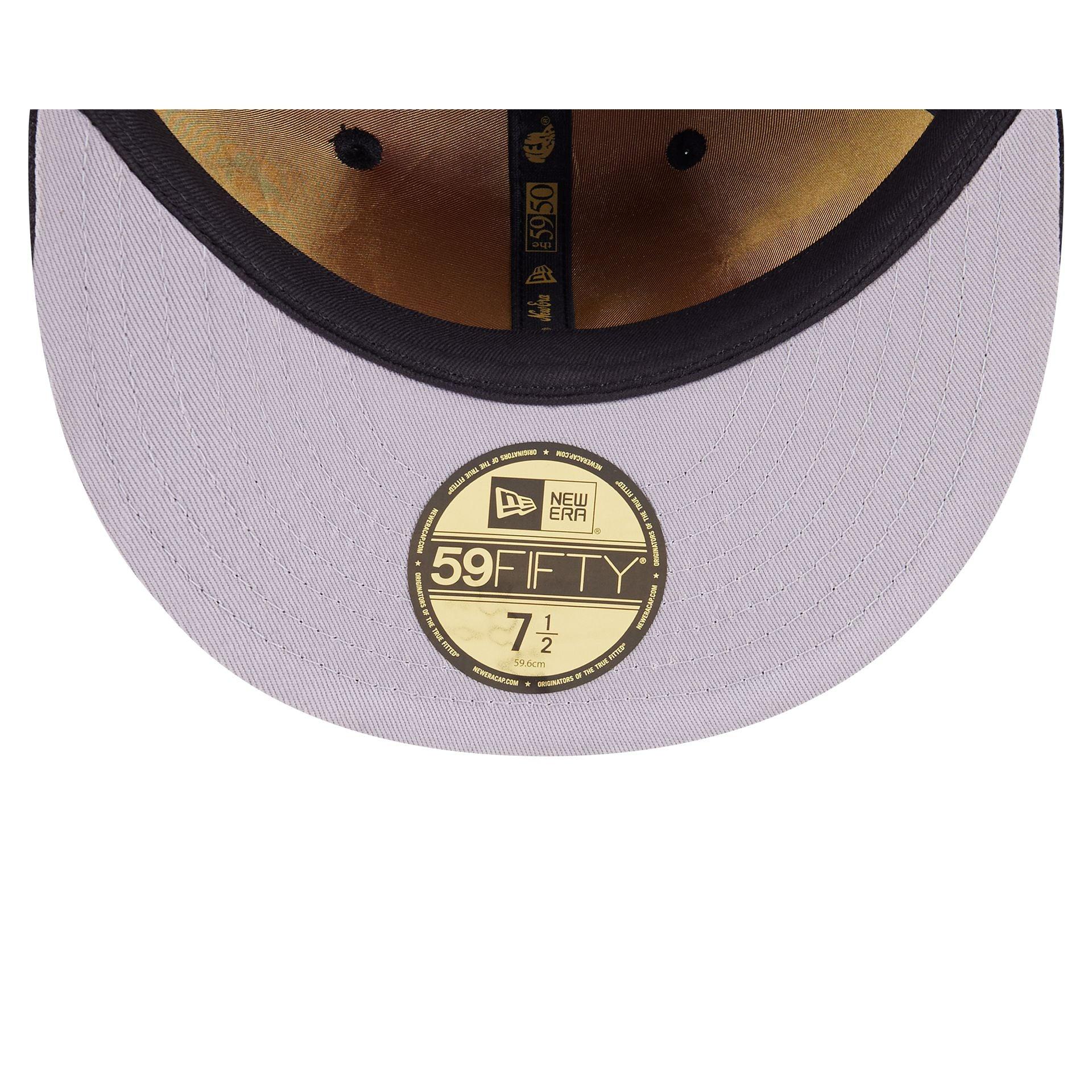 Boston Celtics Black Velvet 59FIFTY Fitted Hat Male Product Image